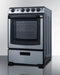 24" Wide Electric Range & Convertible Hood