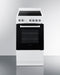 20" Wide Electric Smooth-Top Range