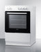 24" Wide Electric Smooth-Top Range