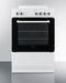 24" Wide Electric Smooth-Top Range