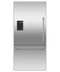 Freestanding Refrigerator Freezer, 32", 17.1 cu ft, Ice & Water