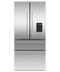 Freestanding French Door Refrigerator Freezer, 32", 16.8 cu ft, Ice & Water