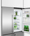 18.9 cu ft Series 7 Quad Door Refrigerator Freezer, Ice & Water