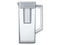Bespoke 4-Door French Door Refrigerator (23 cu. ft.) with AutoFill Water Pitcher in White Glass