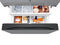 27 cu. ft. Mega Capacity Counter Depth 3-Door French Door Refrigerator with Dual Auto Ice Maker in Stainless Steel