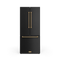 30 Inch 17.5 Cu Ft French Door Counter Depth Refrigerator With Ice Maker In Black/bronze Gordon Ramsay Series