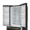 30 Inch 17.5 Cu Ft French Door Counter Depth Refrigerator With Ice Maker In Black/bronze Gordon Ramsay Series
