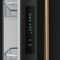 30 Inch 17.5 Cu Ft French Door Counter Depth Refrigerator With Ice Maker In Black/bronze Gordon Ramsay Series