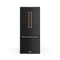 30 Inch 17.5 Cu Ft French Door Counter Depth Refrigerator With Ice Maker In Black/rose Gold Gordon Ramsay Series