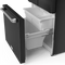 30 Inch 17.5 Cu Ft French Door Counter Depth Refrigerator With Ice Maker In Black/stainless Steel Gordon Ramsay Series