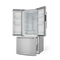 30 Inch 17.5 Cu Ft French Door Counter Depth Refrigerator With Ice Maker In Stainless Steel Gordon Ramsay Series