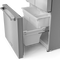 30 Inch 17.5 Cu Ft French Door Counter Depth Refrigerator With Ice Maker In Stainless Steel Gordon Ramsay Series