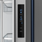 30 Inch 17.5 Cu Ft French Door Counter Depth Refrigerator With Ice Maker In Stainless Steel/navy Blue Gordon Ramsay Series