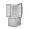 30 Inch 17.5 Cu Ft French Door Counter Depth Refrigerator With Ice Maker In Stainless Steel/rose Gold Gordon Ramsay Series