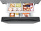 31 Cu Ft Mega Capacity 3 Door French Door Refrigerator With External Water And Ice Dispenser In Stainless