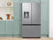 31 Cu Ft Mega Capacity 3 Door French Door Refrigerator With External Water And Ice Dispenser In Stainless