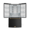 36 Inch 20.3 Cu Ft French Door Counter Depth Refrigerator With Ice Maker In Black/bronze Gordon Ramsay Series