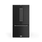 36 Inch 20.3 Cu Ft French Door Counter Depth Refrigerator With Ice Maker In Black/stainless Steel Gordon Ramsay Series