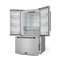 36 Inch 20.3 Cu Ft French Door Counter Depth Refrigerator With Ice Maker In Stainless Steel/navy Blue Gordon Ramsay Series