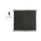 Genuine Replacement Charcoal Filter for Range Hoods, 7-1/2" x 8-1/2", Fits Select Models