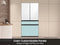 Bespoke 23 cu. ft. Counter Depth 4-Door French Door Refrigerator with Inner Beverage Center & FlexZone™ Drawer in Stainless Steel