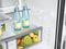 Bespoke 23 cu. ft. Counter Depth 4-Door French Door Refrigerator with Inner Beverage Center & FlexZone™ Drawer in Stainless Steel