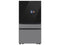 Bespoke 23 cu. ft. Counter Depth 4-Door French Door Refrigerator with AI Home & AI Vision Inside in Charcoal Glass and Stainless Steel