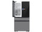 Bespoke 23 cu. ft. Counter Depth 4-Door French Door Refrigerator with AI Home & AI Vision Inside in Charcoal Glass and Stainless Steel