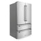 36 In. 22.5 Cu. Ft. Counter-depth French Door Refrigerator With Ice Maker In Fingerprint-resistant Stainless Steel