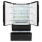 36 In. 22.5 Cu. Ft. Counter-depth French Door Refrigerator With Ice Maker In Fingerprint-resistant Black Stainless Steel