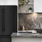 36 In. 22.5 Cu. Ft. Counter-depth French Door Refrigerator With Ice Maker In Fingerprint-resistant Black Stainless Steel