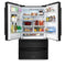 36 In. 22.5 Cu. Ft. Counter-depth French Door Refrigerator With Ice Maker In Fingerprint-resistant Black Stainless Steel