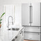 36 In. 22.5 Cu. Ft. Counter-depth French Door Refrigerator With Ice Maker In Fingerprint-resistant Stainless Steel