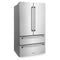 36 In. 22.5 Cu. Ft. Counter-depth French Door Refrigerator With Ice Maker In Fingerprint-resistant Stainless Steel