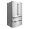36 In. 22.5 Cu. Ft. Counter-depth French Door Refrigerator With Ice Maker In Fingerprint-resistant Stainless Steel