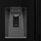 36 In. 21.6 Cu. Ft. Counter-depth French Door Refrigerator With Water And Ice Dispenser In Fingerprint-resistant Black Stainless Steel
