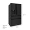 36 In. 21.6 Cu. Ft. Counter-depth French Door Refrigerator With Water And Ice Dispenser In Fingerprint-resistant Black Stainless Steel