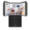 36 In. 21.6 Cu. Ft. Counter-depth French Door Refrigerator With Water And Ice Dispenser In Fingerprint-resistant Black Stainless Steel