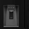 36 In. 21.6 Cu. Ft. Counter-depth French Door Refrigerator With Water And Ice Dispenser In Fingerprint-resistant Black Stainless Steel