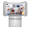 36 In. 21.6 Cu. Ft. Counter-depth French Door Refrigerator With Water And Ice Dispenser In Fingerprint-resistant Stainless Steel