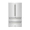 Autograph Edition 36 In. 22.5 Cu. Ft. Counter-depth French Door Refrigerator With Ice Maker In Fingerprint-resistant Stainless Steel And Polished Nickel Helix Handles