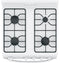 24" Front-control Free-standing Gas Range With Large Window