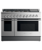 48" Series 7 Professional 6 Burner + Griddle Gas Range, LPG