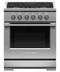 30" Series 7 Professional 4 Burner Gas Range, Natural Gas