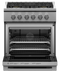 30" Series 7 Professional 4 Burner Gas Range, Natural Gas