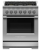 30" Series 7 Professional 5 Burner Gas Range, Natural Gas