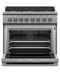 Gas Range, 36", 6 Burners, LPG