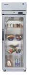 Refrigerator, Single Section Upright, Full Glass Door with Lock