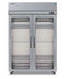 Refrigerator, Two Section Upright, Full Glass Doors with Lock