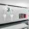 25 in. Commercial Stainless Steel 1-Door Reach-In Freezer, 12 cu. ft